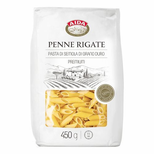 Макаронные изделия " Aida" перо, 450г