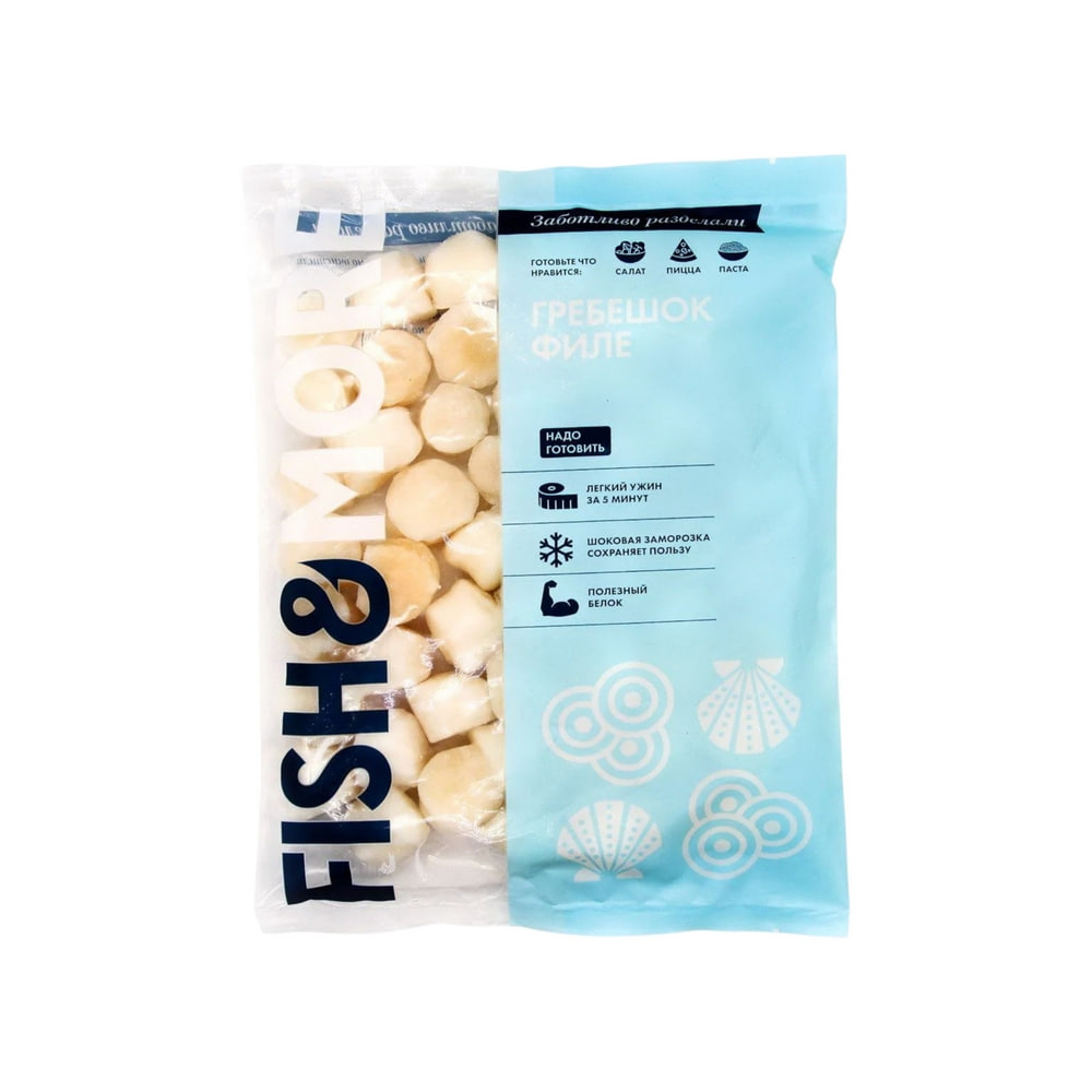 Филе гребешка "Fish&More", 460 г
