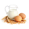 Молочные продукты, яйца