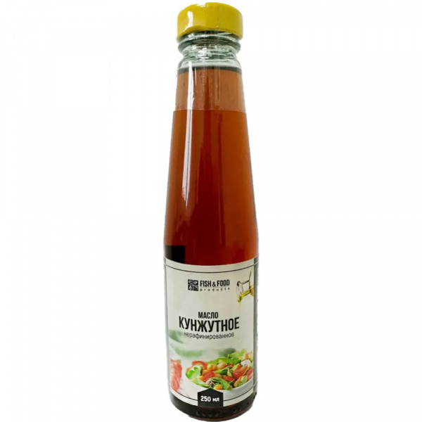 Кунжутное масло нерафинированное "FISH&FOOD"
