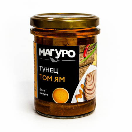 Филе тунца "Магуро" в соусе "Том Ям", 200 г